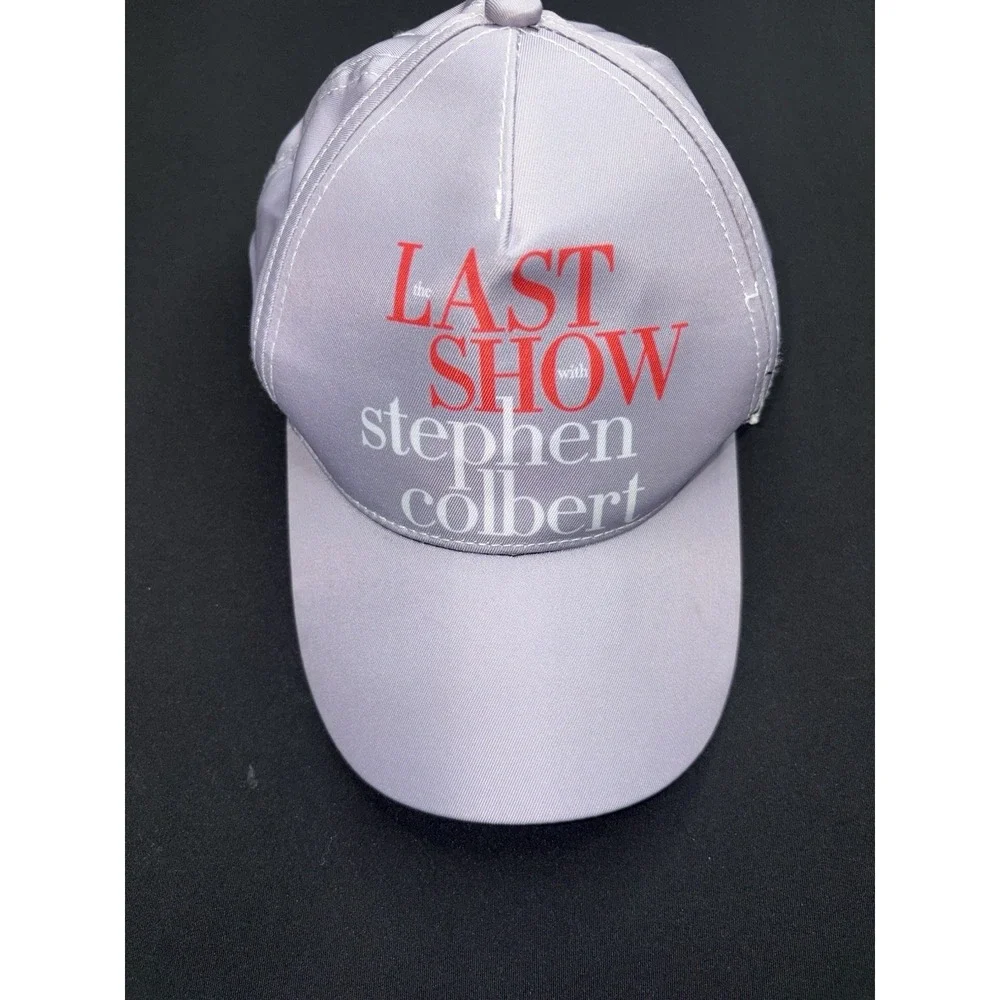 The Last Show With Stephen Colbert SnapBack Hat Light Purple 5.21.2026